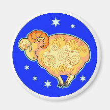 ASTROLOGICAL SIGNS  DESIGN MAGNET