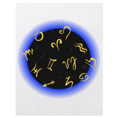 Astrological Symbols Flyer by Mustang_Lady