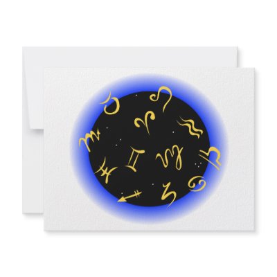 Astrological Symbols Invites by Mustang_Lady