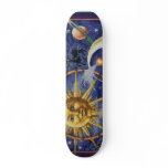 Astrology art deck custom skate board