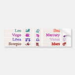 ASTROLOGY Collection Bumper Stickers