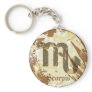 Astrology Grunge Scorpio Keychains