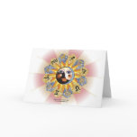 Astrology Yin Yang Greeting Cards