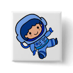 Astronaut Boy buttons