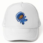 Astronaut boy trucker hat
