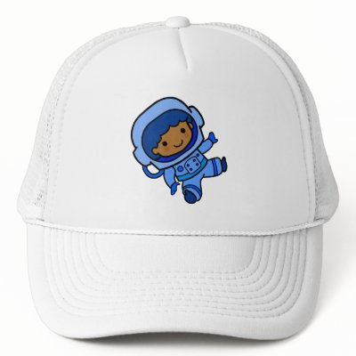 Astronaut boy trucker hat by OccupationStation