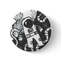Astronaut Button