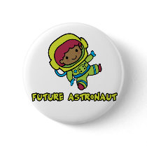 Astronaut Button