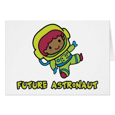 Astronaut Greeting Card by alternateworlds