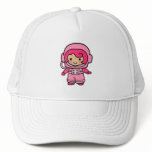 Astronaut Girl Mesh Hat