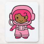 Astronaut Girl Mousepad