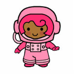 Astronaut Girl photo sculptures