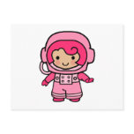 Astronaut Girl Post Cards