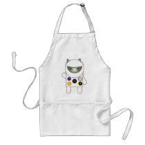 Astronaut Kitty Apron