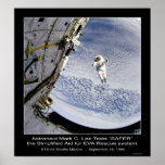 Astronaut Mark C. Lee Tests "SAFER" Rescue System posters