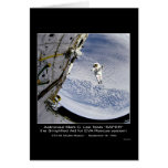 Astronaut Mark C. Lee Tests "SAFER" STS-64 Shuttle cards
