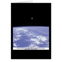 Astronaut McCandless Free Flying with Jetpack Cards