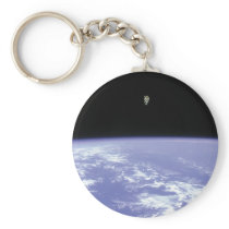 Astronaut McCandless Free Flying with Jetpack Keychain