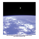 Astronaut McCandless Free Flying with Jetpack t-shirts