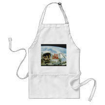 Astronaut Sells Earth Apron