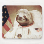Astronaut Sloth Mousepad