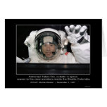Astronaut Takao Doi, outside NASA Space Shuttle Co Cards