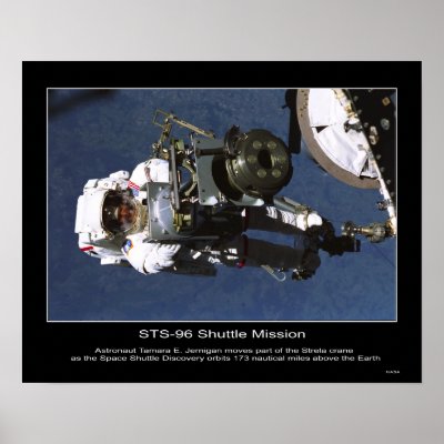 Astronaut Tamara E. Jernigan Poster by Space_Exploration