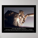 Astronauts Joseph R. Tanner and Gr... Poster