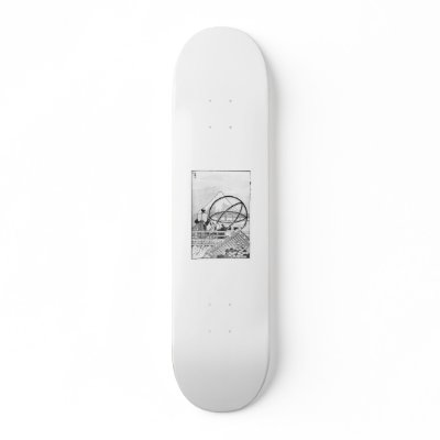 Astronomers working during Edo Period Custom Skateboard by DDMcollections