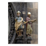 Astronomical Clock or Prague Orloj Greeting Cards