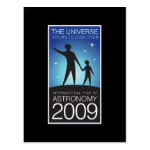 Astronomy 2009 post card