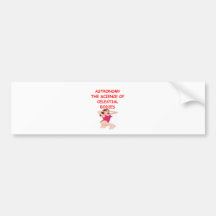 ASTRONOMY BUMPER STICKER