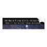 Astronomy Bumper Sticker 2