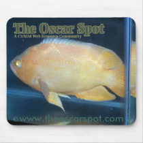 Astronotus Ocellatus Mouse Pads