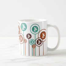 Astrophysics Daisies Coffee Mugs