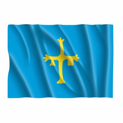 ASTURIAS FLAG PHOTO SCULPTURE by flagshirts