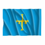 ASTURIAS FLAG PHOTO SCULPTURE