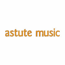 astute music logo polo shirt