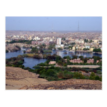 aswan nile post cards