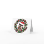 At Christmas - Miniature Schnauzer