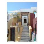 At home in Santorini Post Cards