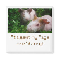 At Least My Pigs are Skinny! Magnets