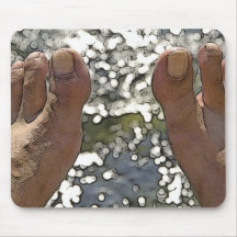 at my feet mouse pad