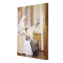 At Notre-Dame du Perpetuel Bon Secours Gallery Wrapped Canvas