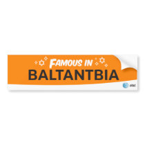 AT&T famous sticker Bumper Stickers