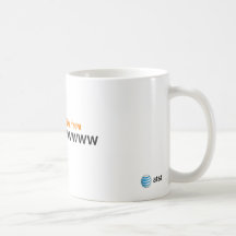 AT&T kiss me mug