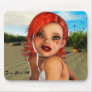 At the Beach Scene Mousepad