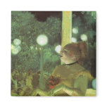 At the Cafe Concert: The Song of the Dog by Degas Fridge Magnet