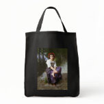 At the Edge of the Brook (1875) Vintage Tote Bag