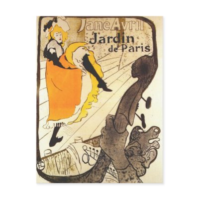 At the Jardin de Paris Post Cards by Dividenda